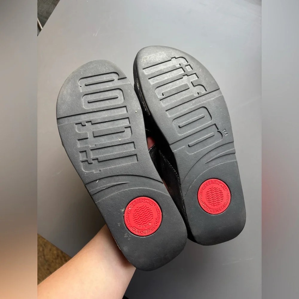 Metallic FitFlop Sandals- US 8 - Picture 6 of 7